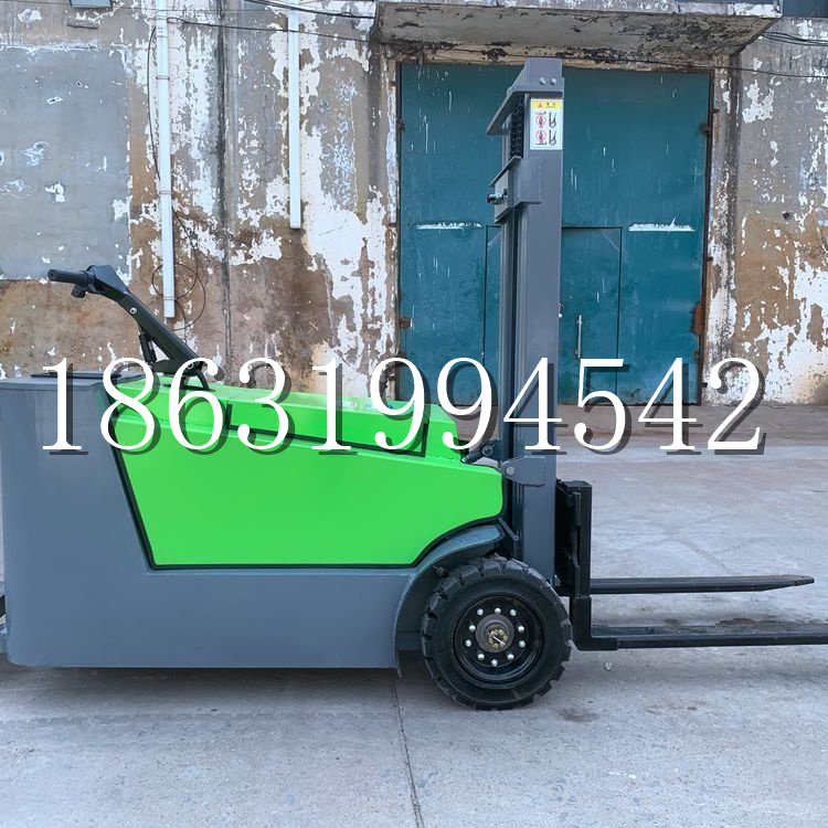古丈县小型电动叉车1吨2吨步行站驾式电瓶堆高充电装卸车液压升降车铲车